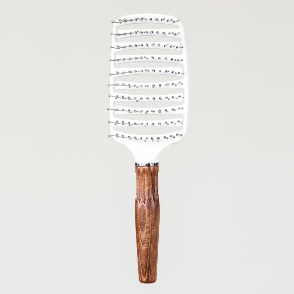 [아타라] 컨벡스 벤트 헤어브러쉬 화이트 /AT-CVB-W