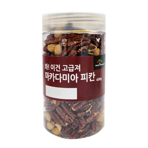 [굿모닝너츠] 이건 고급져 마카다미아 피칸 (400g/800g/1.2kg/1.6kg)