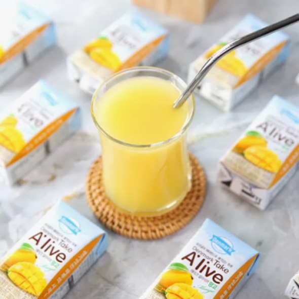 [동원] 덴마크 테이크 얼라이브 망고 120mL x 48개  (003830226)