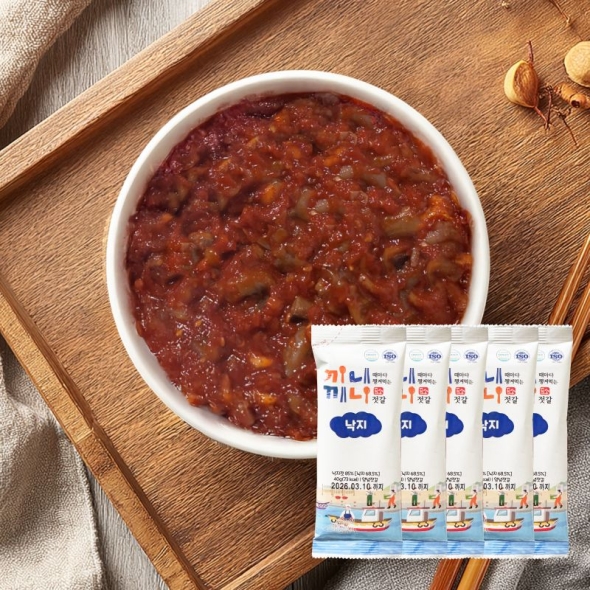 끼니끼니 스틱 낙지젓 40g*5