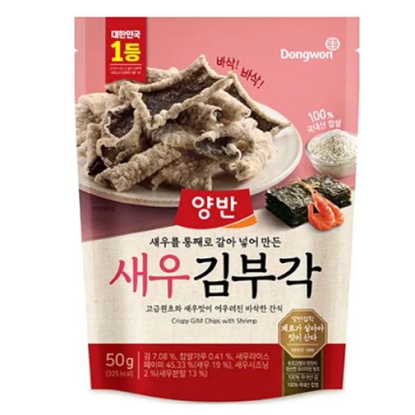 [동원] 양반 새우 김부각 50g x 6봉 (003911505)
