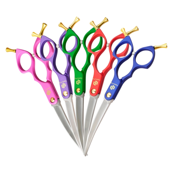 애견 6인치 커브가위 COBALT HSK-600C