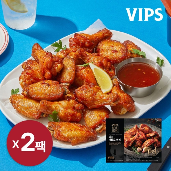 [VIPS] 빕스 겉바속촉 버팔로 윙봉 500g x 2팩 (소스포함)