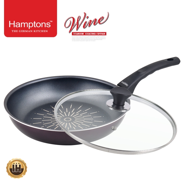햄튼 와인 티타늄 인덕션 프라이팬 28cm+유리커버