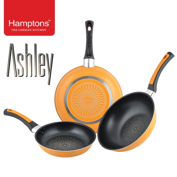 햄튼 애슐리 다이아몬드 프라이팬 3세트-B(3P)(20F28F26W)