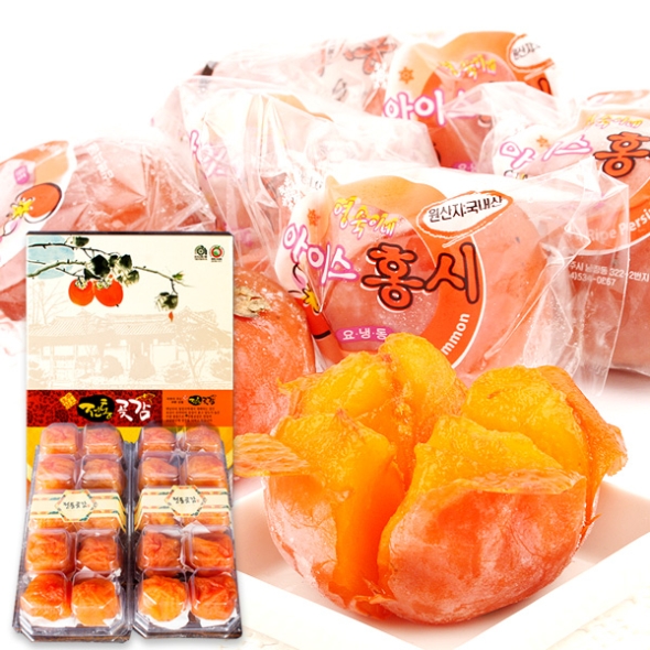 [상주전통곶감] 얼린홍시곶감세트(냉동홍시1.5kg+반건시1kg)
