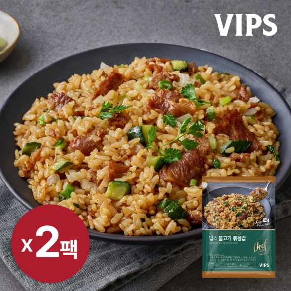 [VIPS] 빕스 불고기 볶음밥 230g(1인분) x 2팩