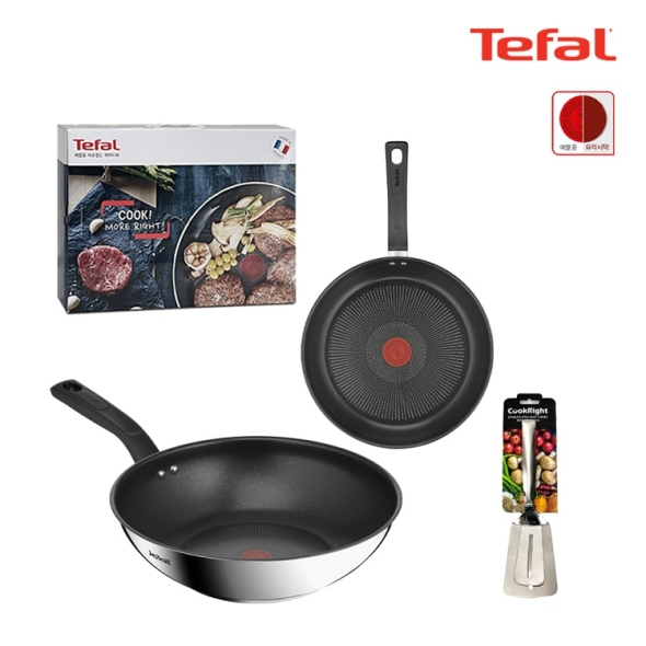 테팔 딜리셔스 IH 티타늄 코팅 프라이팬 24cm 궁중팬 28cm 멀티터너 스테인리스 스틸