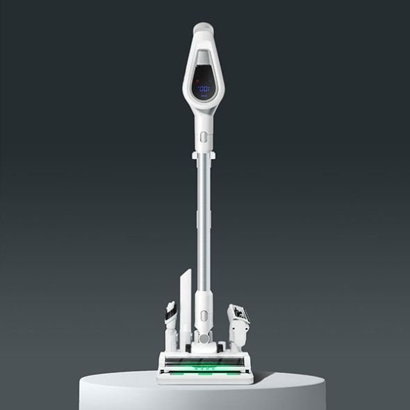 비브르 V17 무선청소기+자동충천거치대+물걸레키트+침구브러쉬 4종구성