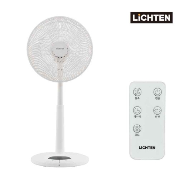 [리히텐] 14인치 풋터치 리모컨 선풍기 SL-200R