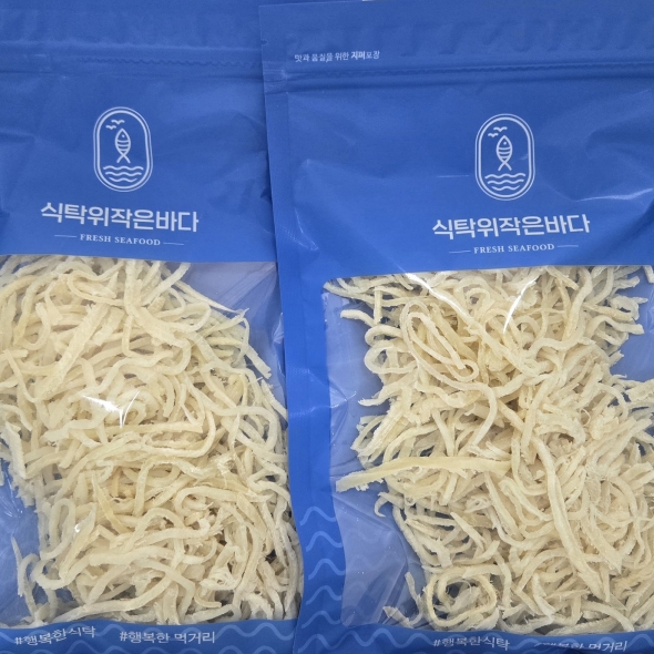 [보름데이]국내가공 촉촉한 백진미 일미채 200g+200g 