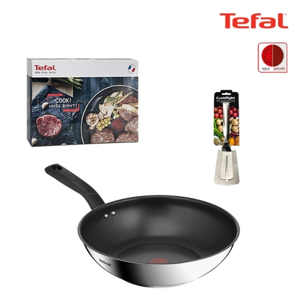 테팔 딜리셔스 IH 티타늄 코팅 궁중팬 28cm 멀티터너 스테인리스 스틸