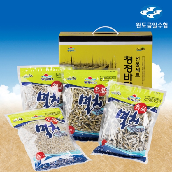 [완도금일수협] 멸치선물세트3호(대멸500g/중멸500g/자멸500g/소멸500g)