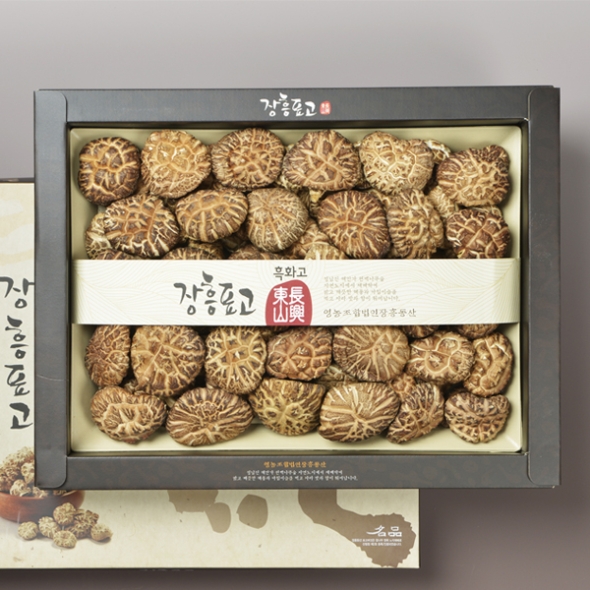 [선물세트]장흥 편백나무 숲에서 자란 흑화고 세트 400g