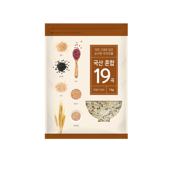 국산19곡 잡곡 1kg 2kg 3kg