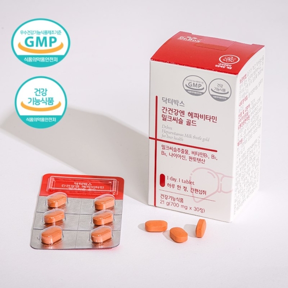 [닥터박스] 간건강엔 헤파비타민 밀크씨슬 골드 30정 30정