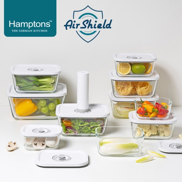 햄튼 에어실드 원터치 진공 밀폐용기세트(21P)-E
