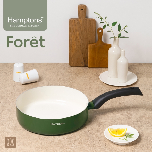 햄튼 포레 세라믹 IH 깊은소테팬 24CM(24W)