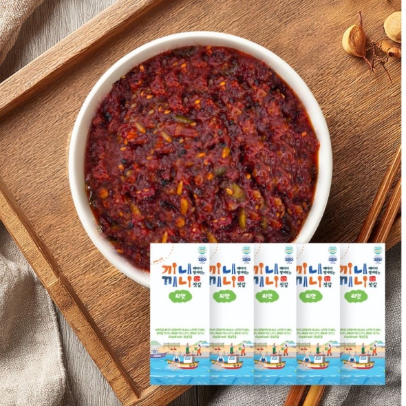 끼니끼니 스틱 씨앗젓 40g*5