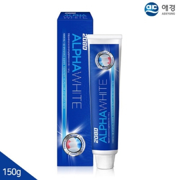 [만원의행복] [AK] 애경 2080오리지날알파화이트치약150g 모음전 (택)