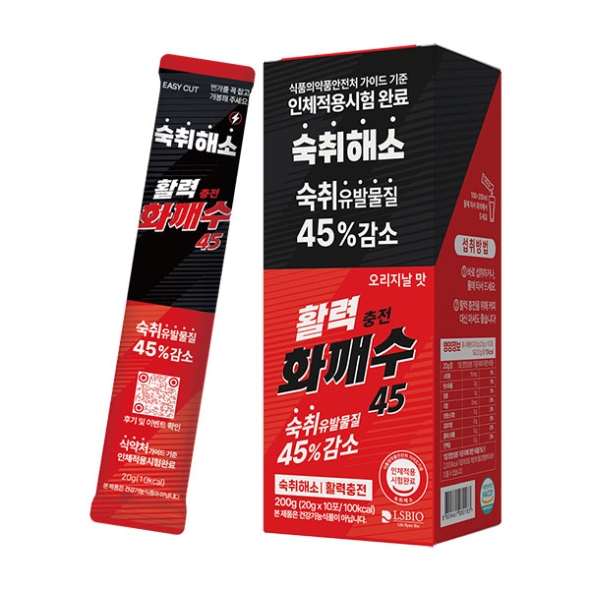 화깨수 짠한형 숙취해소제 액상 스틱 오리지날 10포