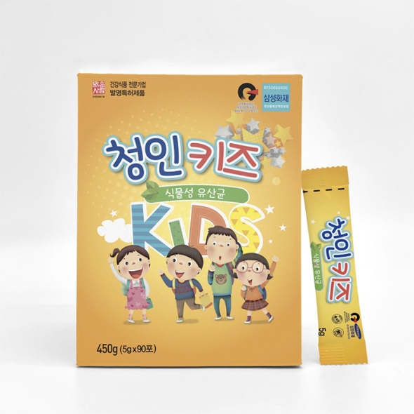 [특별할인] 청인 키즈 식물성 유산균 90포