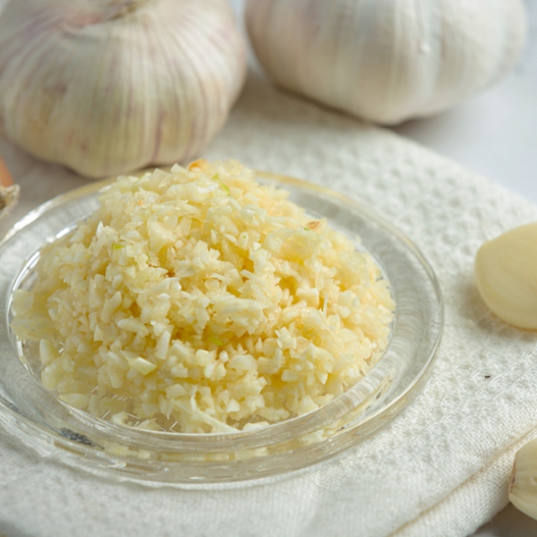 [하늘농장] 남도 다진마늘 1kg (냉동)