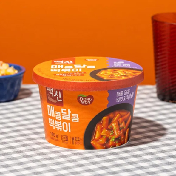 [동원] 떡볶이의신 매콤달콤 컵떡볶이 160g x 6개 (003911447)