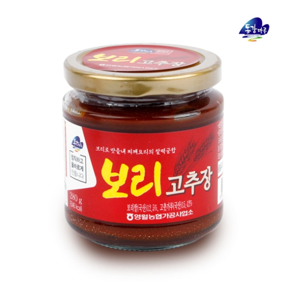 [영월농협] 동강마루 보리고추장 1병/2병/3병 (병당 280g)