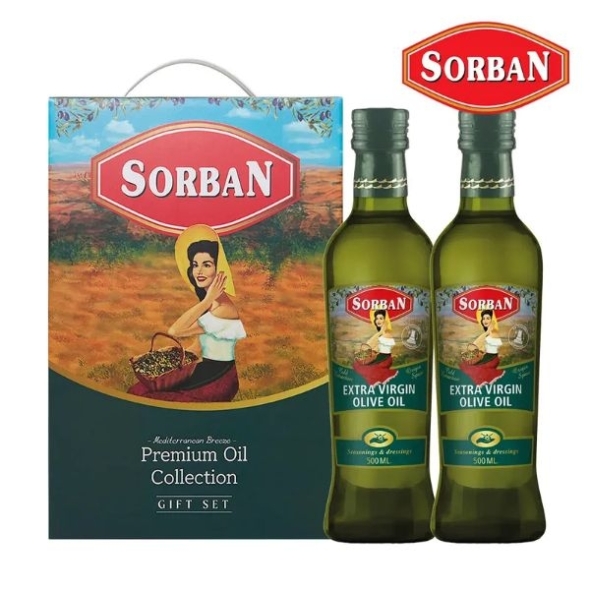 (스페인산)[소르반] 엑스트라 버진 올리브오일500ml 2입세트