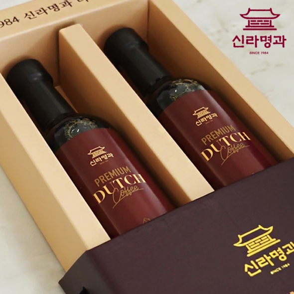 [1984신라명과] 더치커피 375ml 2병 선물세트