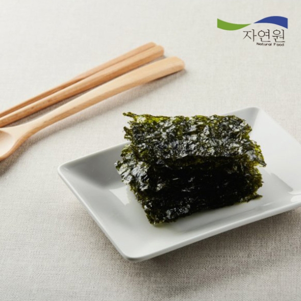 [자연원] 조미안된 구운 도시락김 28봉(총112봉/봉당1.5g) 2팩/4팩