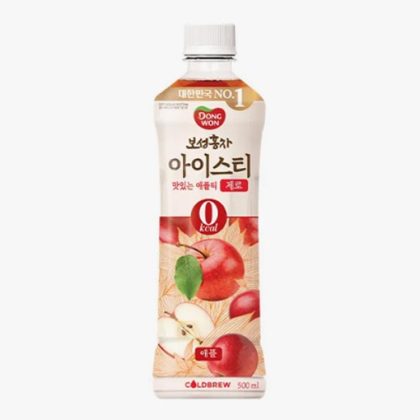 [동원] 보성홍차 아이스티 제로 애플 500mL x 24병  (003830221)