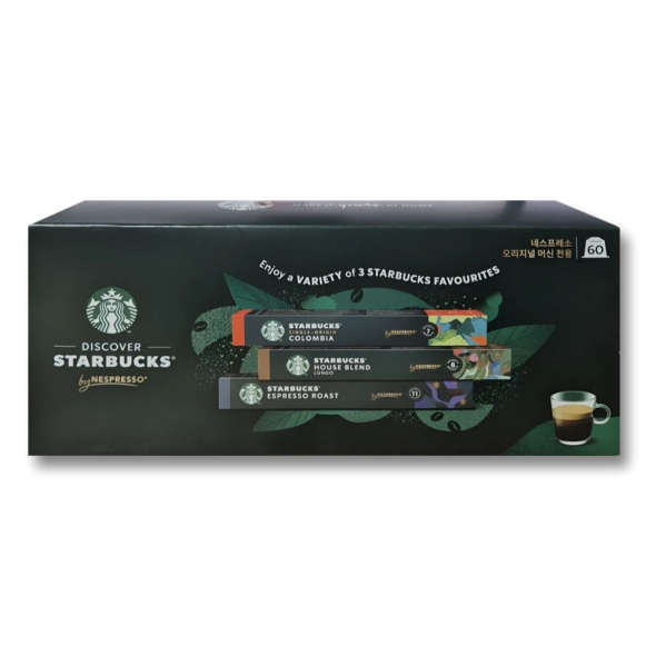 [스타벅스] 네스프레소 캡슐커피 60개