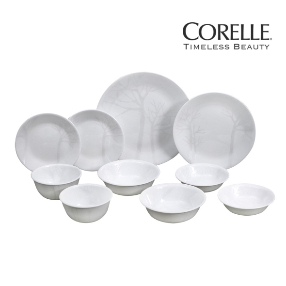 코렐 실버트리 2인 10P 세트 