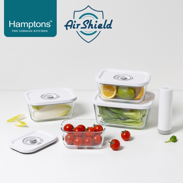 햄튼 에어실드 원터치 진공 밀폐용기세트(9P)-A