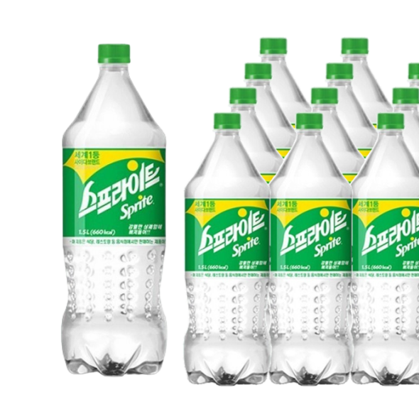 스프라이트 사이다 1.5L x 12개 (업소용)
