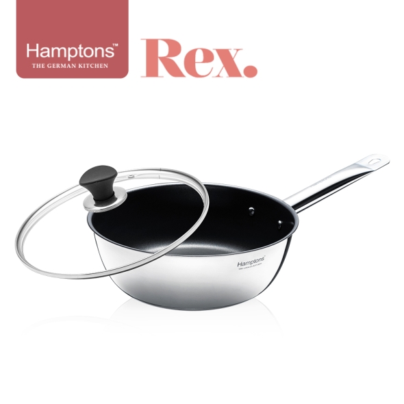 햄튼 렉스 스텐 인덕션 코팅 세프팬24CM(HTRF-24W)유리커버