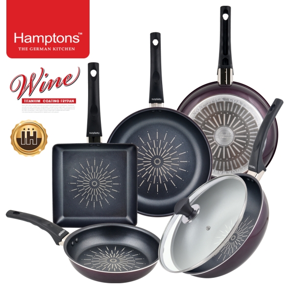 햄튼 와인 티타늄 인덕션 프라이팬 5종 세트(6p)(20F26F28F28W22SF28G)