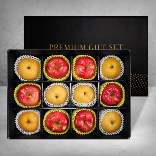 [베네팜] 사과 배 혼합선물세트 (사과배9-12입/구성선택)