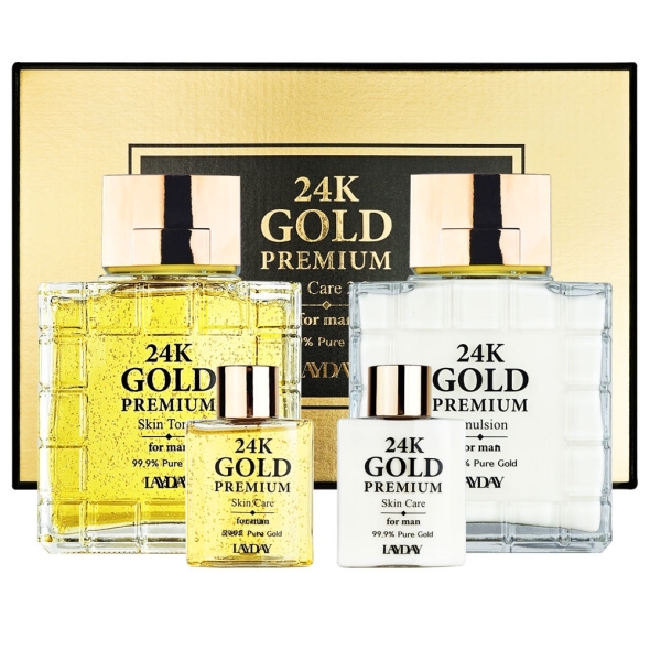 [레이데이] 24K 골드 프리미엄 기능성 남성 2종 세트