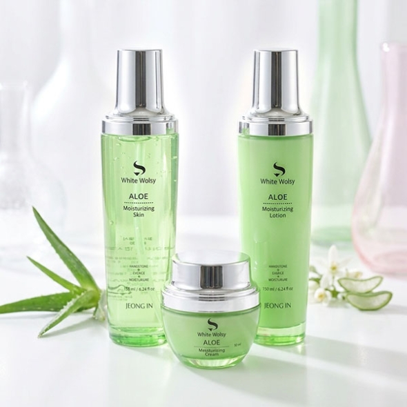 알로에 여성 스킨로션 기초 3종세트