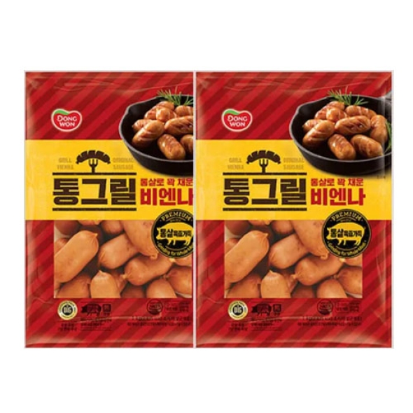 [동원] 통그릴 비엔나 1Kg x 2봉 (003911164)