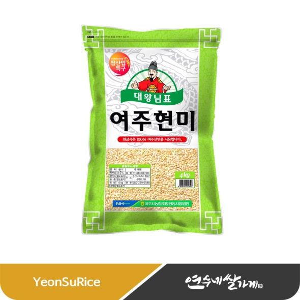 (26년산) 여주 대왕님표 여주 진상 현미 4kg