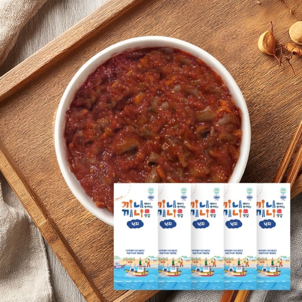 끼니끼니 스틱 낙지젓 40g*5