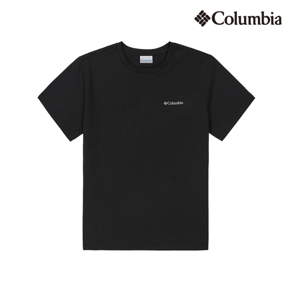 [컬럼비아] 소로나 라운드 반팔티셔츠 / 블랙 (3월 3일 출고)