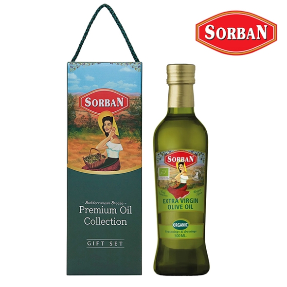 (스페인산)[소르반] 아르베키나 유기농 엑스트라 버진 올리브오일 500ml 1P