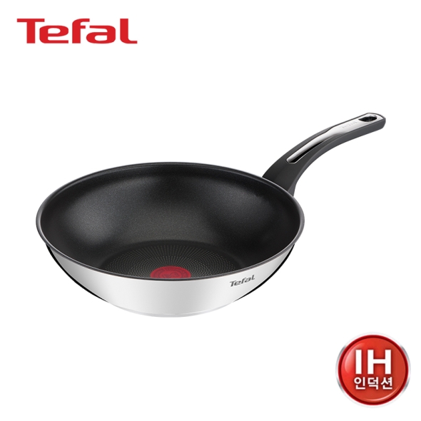 [테팔] 인테그랄 실버 인덕션 볶음팬28cm
