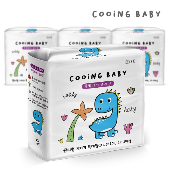 쿠잉 베러 놀라운 팬티기저귀 특대형 22매 x 4팩