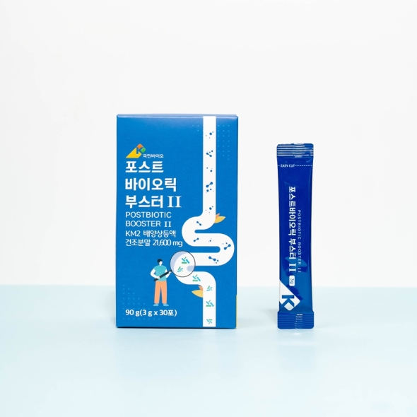 [특별할인] 국민바이오 장에좋은유산균 다이어트 포스트바이오틱부스터 3g 30포